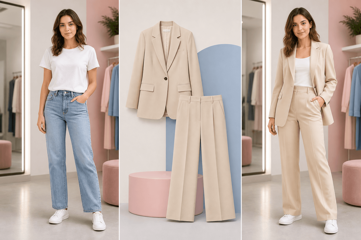 Virtual try-on clothes workflow
